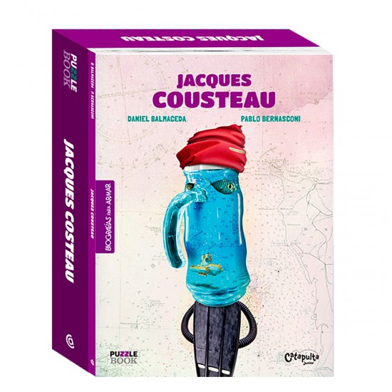 Libro Jacques Cousteau Biografias Para Armar Catapulta