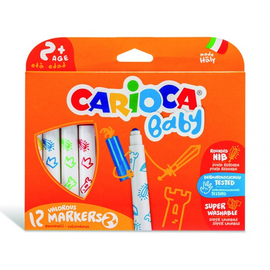 Marcadores Baby Carioca x 12