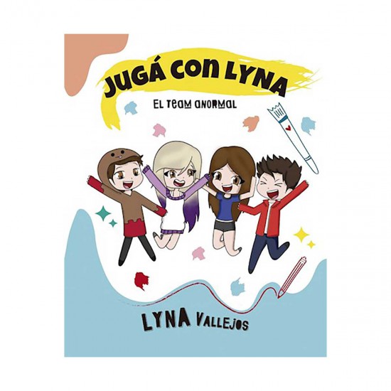 Libro Juga Con Lyna: El Team Anormal Vallejos Lyna