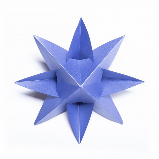 Estrella Azul 12 cm x 3