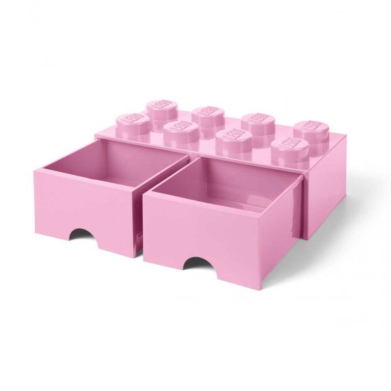 Cajón para Guardar Lego Brick Drawer 8 Rosa