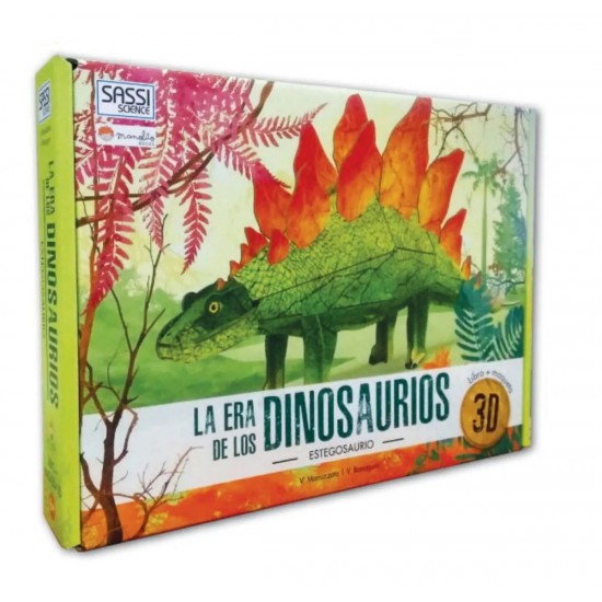 Libro Más Maqueta 3D Estegosaurio