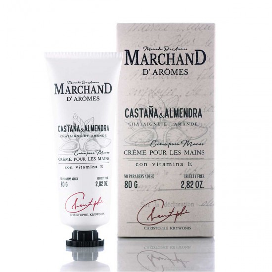 Crema de Manos Marchand D Aromes Castaña y Almendra 80 g