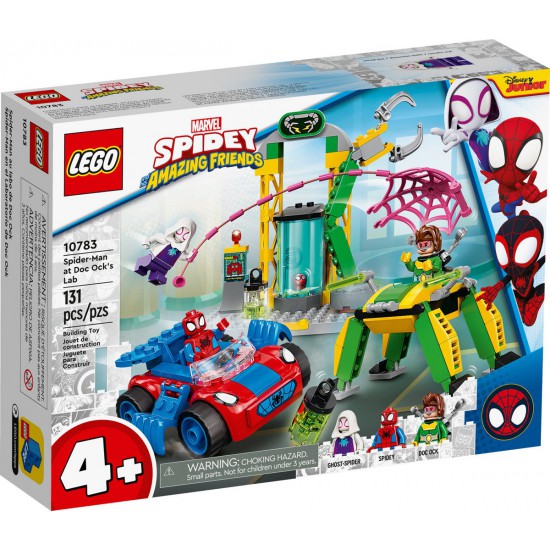 Lego Marvel Spiderman En El Laboratorio